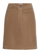 Woven Skirts Skirts Short Skirts Brown Marc O'Polo