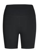 Ribbed Performance Midi Biker Shorts Sport Women Sport Clothing Sport Tights Sport Training Tights Black Aim´n