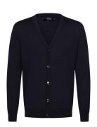 100% Merino Wool Medium-Knit Cardigan Tops Knitwear Cardigans Black Mango