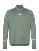 Ult Hivis 1/2 M Sport Men Sport Clothing Sport Tops Sport Long Sleeved Tops Green Adidas Performance