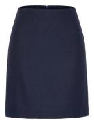 Anna Tweed Skirt Skirts Short Skirts Navy Newhouse