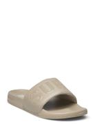 Code Core Vegan Pool Slide Shoes Summer Shoes Sandals Pool Sliders Beige Superdry