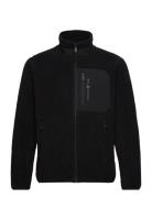 Bowman Pile Zip Jacket Sport Men Sport Clothing Sport Fleeces & Midlayers Black Sail Racing