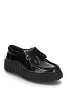 Torhill Bee D Shoes Flat Loafers Black Clarks