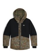 M Snowcrew Jkt Sport Men Sport Clothing Sport Outerwear Sport Jackets Sport Outdoor Jackets Khaki Green Outdoor Research