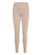 Flowee W Seamless Tights Sport Women Sport Clothing Sport Tights Sport Training Tights Beige Athlecia