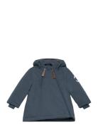 Nylon Baby Jacket - Solid Outerwear Jackets & Coats Anoraks Blue Mikk-line