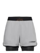 Jamy M 2-In-1 Shorts Sport Men Sport Clothing Sport Shorts Sport Training Shorts Grey Endurance