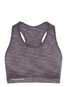 Crina W Seamless Melange Sports Bra Sport Women Sport Clothing Sport Bras - All Purple Endurance