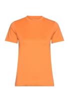 Chalina W S/S Tee Sport Women Sport Clothing Sports Tops & T-shirts Sport T-Skjorte Orange Endurance