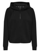 Onplounge Life Hood Fz Bat Ls Short Swt Sport Women Sport Clothing Sport Sweatshirts & Hoodies Sport Hoodies Black Only Play