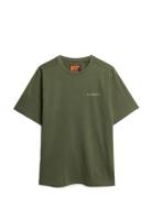 Tech Relaxed Tee Sport Men Sports Clothes Sport Tops Sport T-Skjorte Khaki Green Superdry Sport