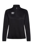 Liga Halfzip W Sport Women Sport Clothing Sports Tops & T-shirts Sport Long Sleeve Tops Black Umbro