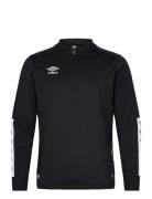 Ux Elite Half Zip Sport Men Men Sports Clothes Sport Tops Sport T-Skjorte Black Umbro