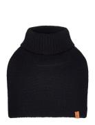 Neck Warmer Wool Knit Accessories Scarves & Neckwarmers Neckwarmers Black Huttelihut