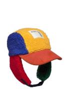 Color Block Sheepskin Chapka Accessories Headwear Hats Winter Hats Multi/patterned Bobo Choses