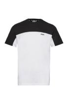 Blankenburg Blocked Tee Sport Men Men Sports Clothes Sport Tops Sport T-Skjorte White FILA