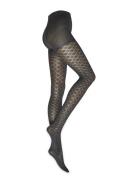 Oroblu Eco Sneakers Crochet Tights 40 Lingerie Pantyhose Black Oroblu