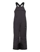 Jr. Ski Bib Pants Outerwear Snow-ski Clothing Snow-ski Pants Black Color Kids