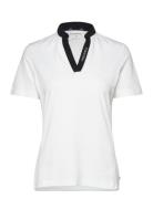 Dayton Polo Sport Women Sport Clothing Sports Tops & T-shirts Sport T-Skjorte White Calvin Klein Golf