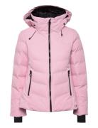 Woman Ski Jacket - Wp10000 - Down Effect Outerwear Snow-ski Clothing Snow-ski Jacket Pink CMP