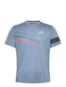 Cambre T-Shirt Sport Men Sports Clothes Sport Tops Sport T-Skjorte Blue Bullpadel