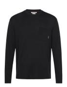 M Mer Tech Lite Iii Ls Relaxed Pocket Te Sport Men Sport Clothing Sport Tops Sport Long Sleeved Tops Black Icebreaker