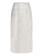 Lr-Imporia Skirts Knee-length & Midi Skirts Silver Levete Room