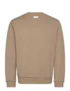 Jjebradley Sweat Crew Noos Tops Sweatshirts & Hoodies Sweatshirts Beige Jack & J S