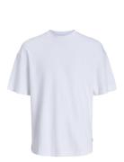 Jjeurban Edge Tee Ss O-Neck Noos Jnr Tops T-Kortærmet Skjorte White Jack & J S