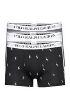 Classic Stretch-Cotton Trunk 3-Pack Boxershorts Multi/patterned Polo Ralph Lauren Underwear