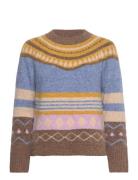 Ofeliall Jumper Ls Tops Knitwear Jumpers Multi/patterned Lollys Laundry