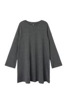 Nkfolenia Ls Dress Dresses & Skirts Dresses Casual Dresses Long-sleeved Casual Dresses Grey Name It