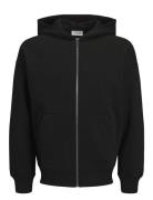 Jjeurban Edge Sweat Zip Hood Noos Tops Sweatshirts & Hoodies Hoodies Black Jack & J S