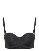 Smooth Pb Push Lingerie Bras & Tops Push Up Bras Black Hunkemöller