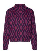 Turtle Neck Sw. L/S Tops Knitwear Jumpers Navy United Colors Of Benetton