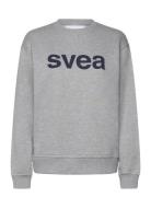 Swcowen Sweatshirt Tops Sweatshirts & Hoodies Sweatshirts Grey Svea