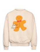 Gingerbread Sweatshirt Tops Sweatshirts & Hoodies Sweatshirts Cream Bobo Choses