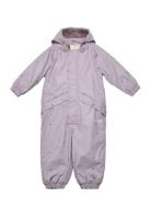 Thermo Rainsuit Aiko Outerwear Coveralls Rainwear Coveralls Purple Wheat