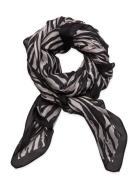 Zerona Sia Scarf Accessories Scarves Lightweight Scarves Black Becksöndergaard