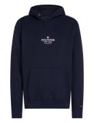 Rwb Hilfiger Hoodie Tops Sweatshirts & Hoodies Hoodies Navy Tommy Hilfiger