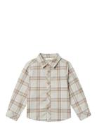 Nmmseven Ls Nr Shirt Lil Tops Shirts Long-sleeved Shirts Grey Lil'Atelier