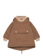 Baby Wen Fleece Lined Winter Anorak. Grs Outerwear Jackets & Coats Anoraks Brown MINI A TURE