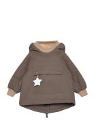 Matbabywen Fleece Lined Winter Anorak. Grs Outerwear Jackets & Coats Winter Jackets Beige MINI A TURE