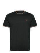 Twin Tipped T-Shirt Designers T-Kortærmet Skjorte Green Fred Perry