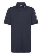 Tour Tech Reg Fit Golf Polo Sport Men Sport Clothing Sport Tops Sport Polos Sport Short-sleeved Polos Navy J. Lindeberg