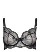 Ruby Non-Padded Underwired Bra Lingerie Bras & Tops Wired Bras Black Hunkemöller