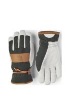 Voss Cz - 5 Finger Black/Cork Accessories Gloves Finger Gloves Green Hestra