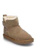 Suede Boot Boots Støvler Beige Sofie Schnoor Baby And Kids