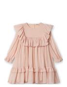 Damra Dresses & Skirts Dresses Casual Dresses Long-sleeved Casual Dresses Pink MarMar Copenhagen